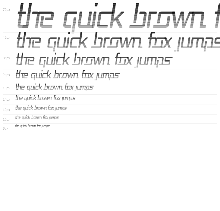 Republika Cnd - Haze Italic Waterfall