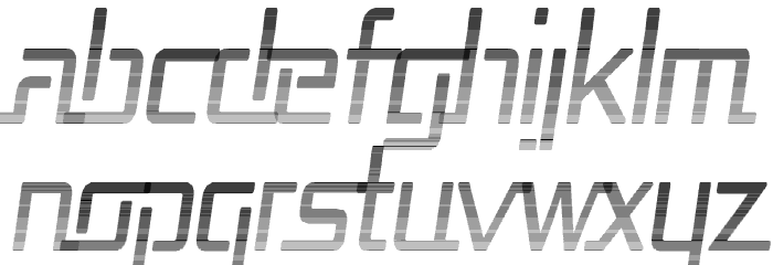 Republika Cnd - Haze Italic Font LOWERCASE