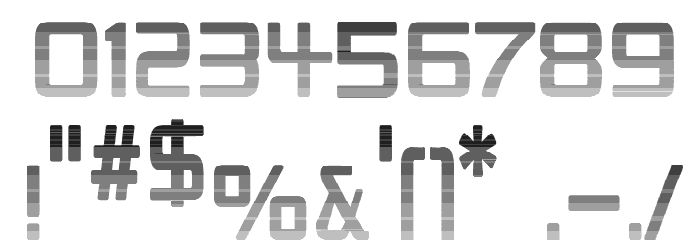 Republika Cnd - Haze Font OTHER CHARS