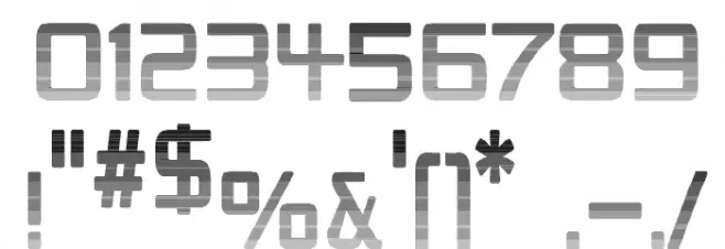 Republika Cnd - Haze Font OTHER CHARS