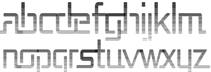 Republika Cnd - Haze Font LOWERCASE