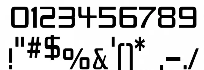 Republika Cnd - Light Font OTHER CHARS