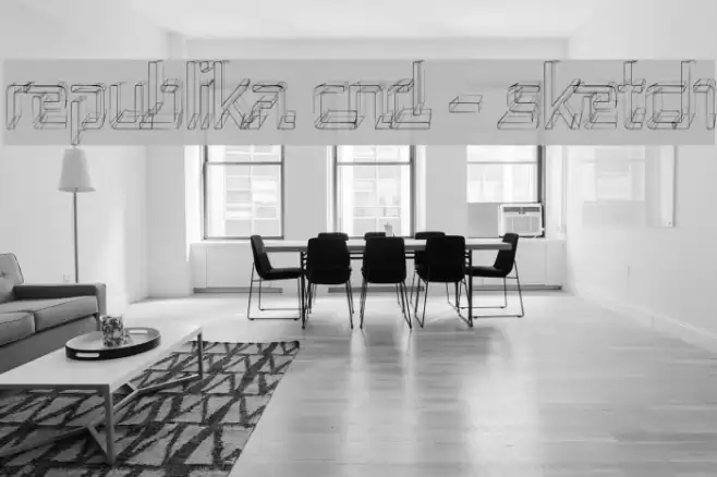 Republika Cnd - Sketch Font examples