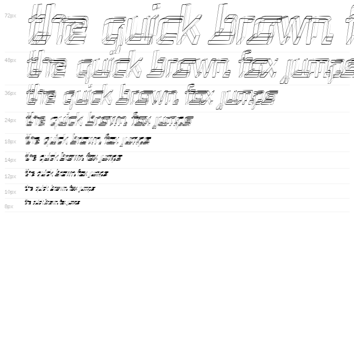 Republika Cnd - Sktech Italic Waterfall