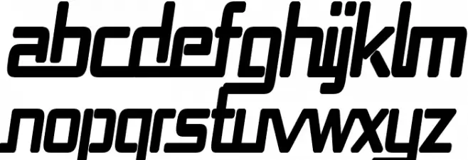 Republika Cnd - Ultra Italic フォント 大文字