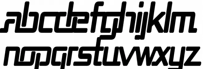 Republika Cnd - Ultra Italic Шрифта строчной