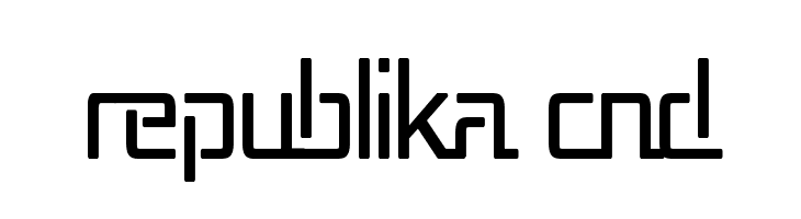 Republika Cnd  baixar fontes gratis