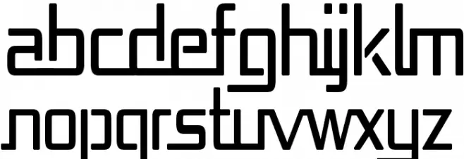 Republika Cnd フォント 大文字