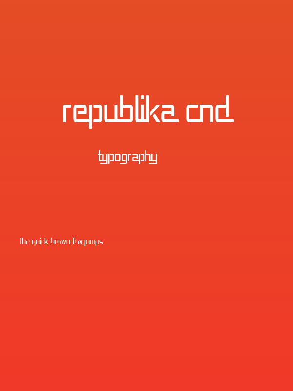 Republika Cnd Poster