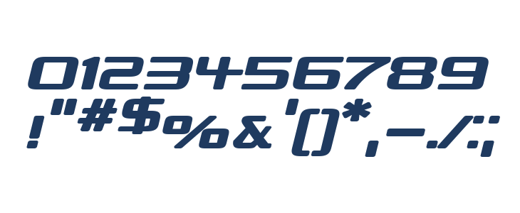 Republika Exp Bold Italic Other Characters