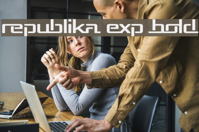Republika Exp Bold Example 2