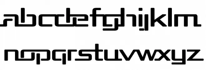 Republika Exp Bold फ़ॉन्ट लोअरकेस