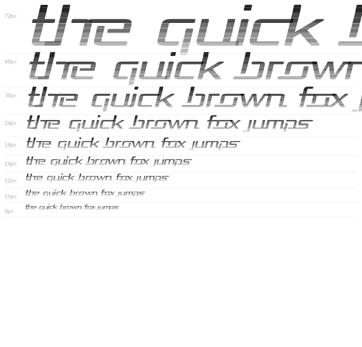 Republika Exp - Haze Italic Waterfall