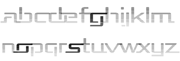Republika Exp - Haze Font LOWERCASE