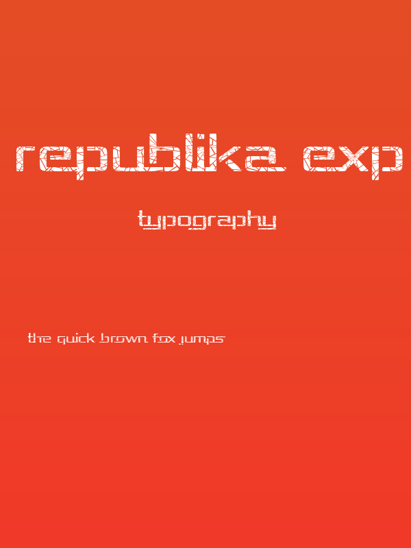 Republika Exp - Shatter Poster