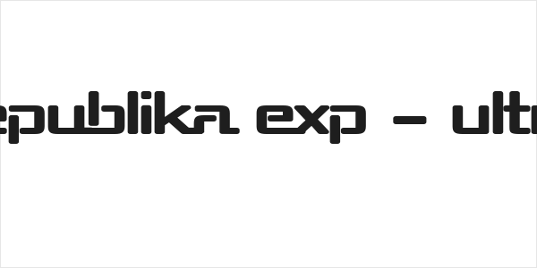 Republika Exp - Ultra Logo