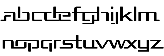 Republika Exp Font LOWERCASE