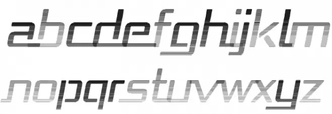 Republika - Haze Italic Schriftart Groß