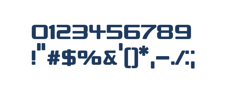 Republika II Bold Other Characters