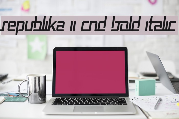 Republika II Cnd Bold Italic Example 3