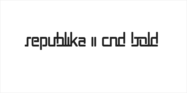 Republika II Cnd Bold Logo