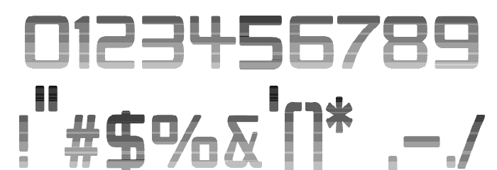 Republika II Cnd - Haze Font OTHER CHARS