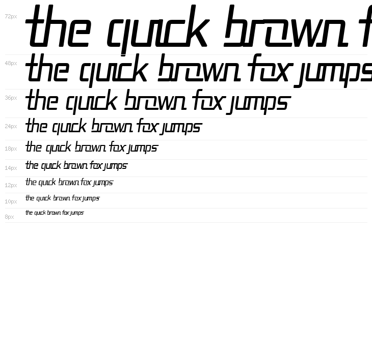 Republika II Cnd Italic Waterfall