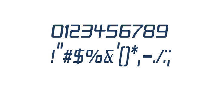 Republika II Cnd - Light Italic Other Characters