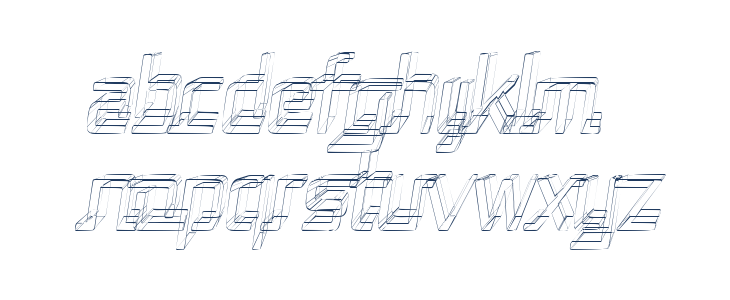 Republika II Cnd - Sketch Italic Lowercase