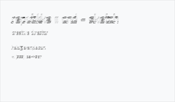 Republika II Cnd - Sketch Business Card