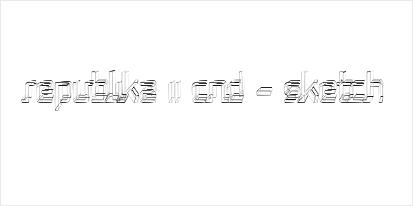 Republika II Cnd - Sketch Logo