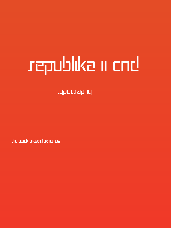 Republika II Cnd Poster