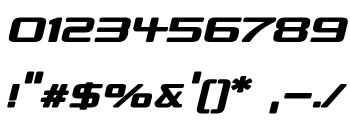 Republika II Exp Bold Italic Font OTHER CHARS