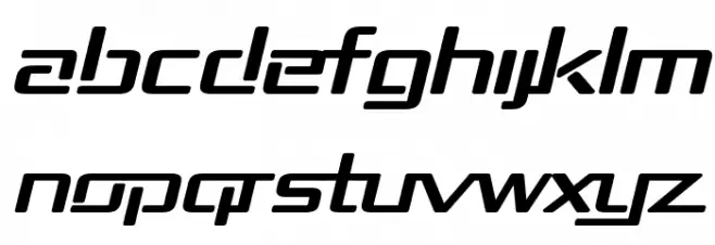 Republika II Exp Bold Italic Polices MAJUSCULES