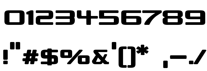 Republika II Exp Bold Font OTHER CHARS