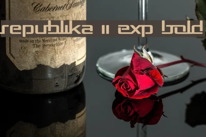 Republika II Exp Bold Example 1