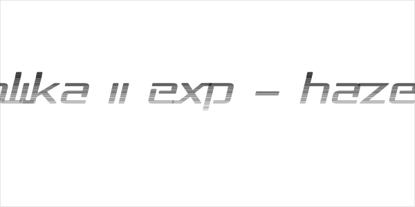 Republika II Exp - Haze Italic Logo