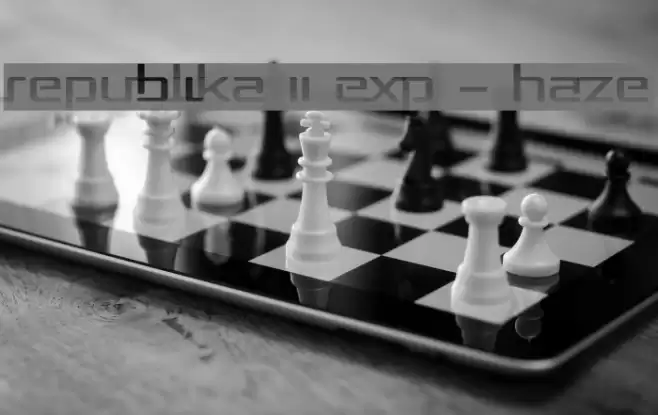 Republika II Exp - Haze Font examples