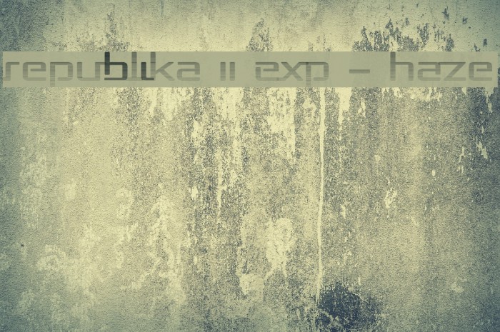 Republika II Exp - Haze Example 3