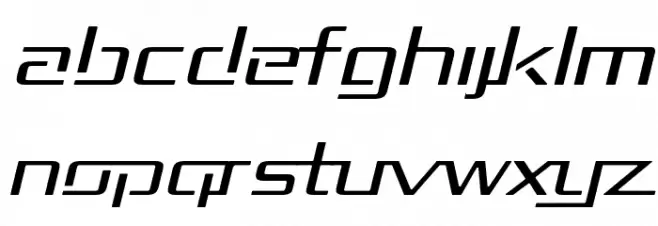 Republika II Exp - Light Italic 字体 大写