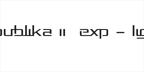 Republika II  Exp - Light Logo