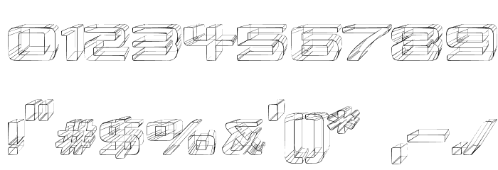 Republika II Exp - Sketch Font OTHER CHARS