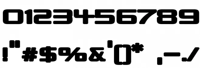 Republika II Exp - Ultra Font OTHER CHARS