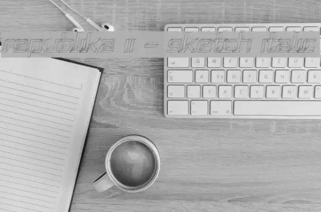 Republika II - Sketch Italic Font examples