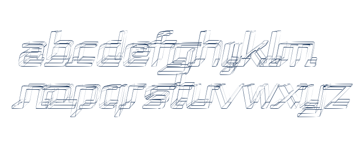 Republika II - Sketch Italic Lowercase