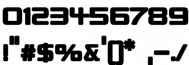 Republika II - Ultra Font OTHER CHARS