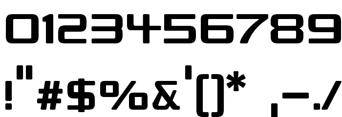 Republika II Font OTHER CHARS