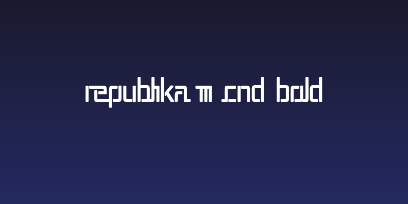 Republika III Cnd Bold Social Header