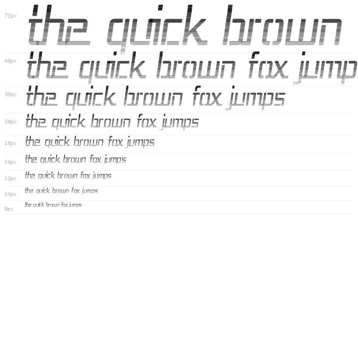 Republika III Cnd - Haze Italic Waterfall