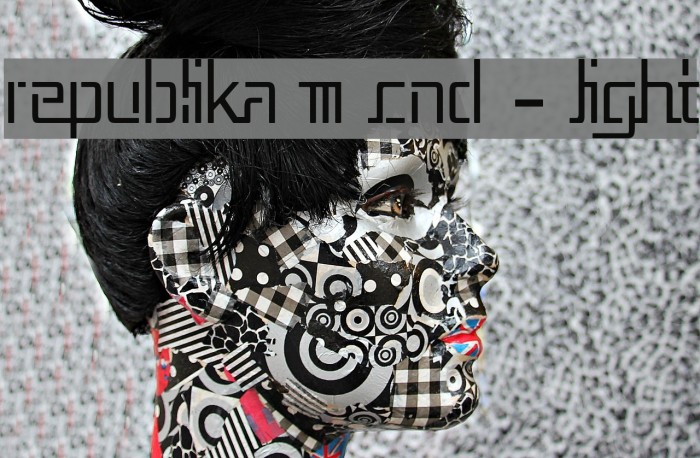 Republika III Cnd - Light Font examples